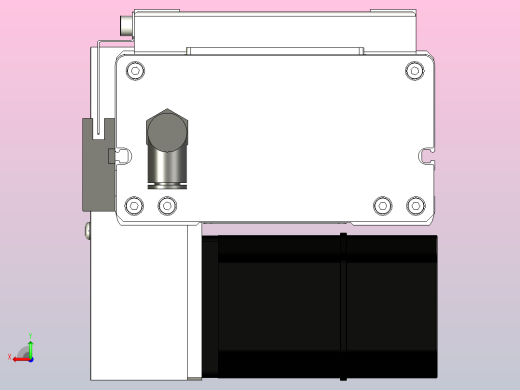 SCM14-3000-RD滚珠花健、支撑座、滚珠丝杠、交叉导轨、直线模组后视缩略图