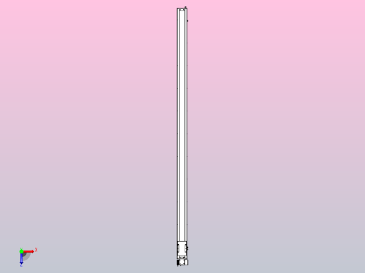 SCM14-3000-RD滚珠花健、支撑座、滚珠丝杠、交叉导轨、直线模组俯视缩略图