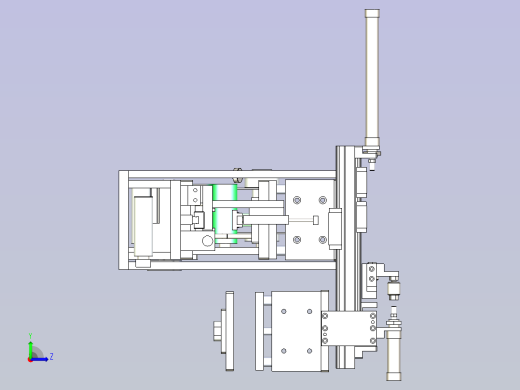 薄膜冲切机左视缩略图