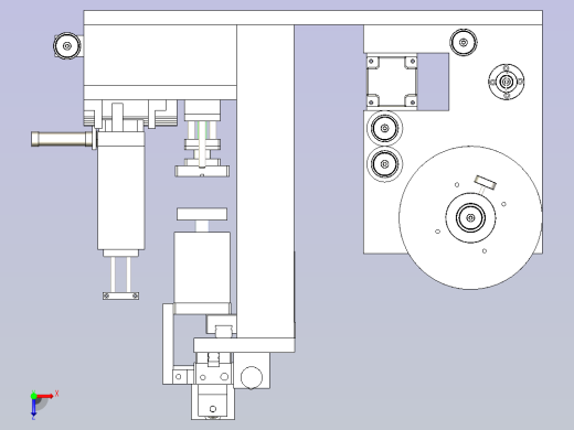 薄膜冲切机俯视缩略图