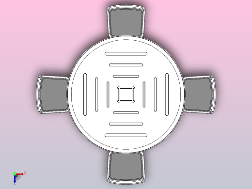 第三组圆桌会议俯视缩略图