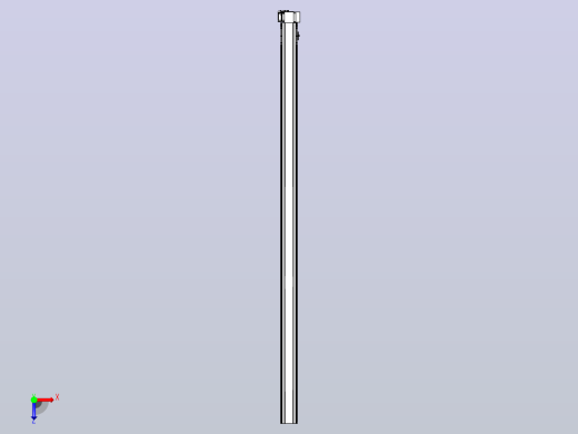 皮带直线轴半封闭可选导轨TPA-HNB-105D-90-L2300-LP-Y-P20-N3俯视缩略图