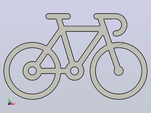 可打印的“Fiets”前视缩略图
