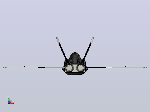 FA-18超级大黄蜂前视缩略图