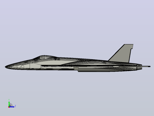 FA-18超级大黄蜂左视缩略图