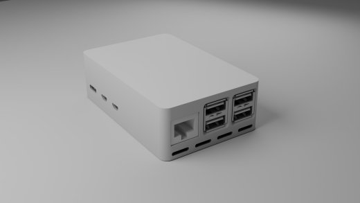 单板计算机Raspberry PI 5的轻便但功能强大且具有气流设计缩略图