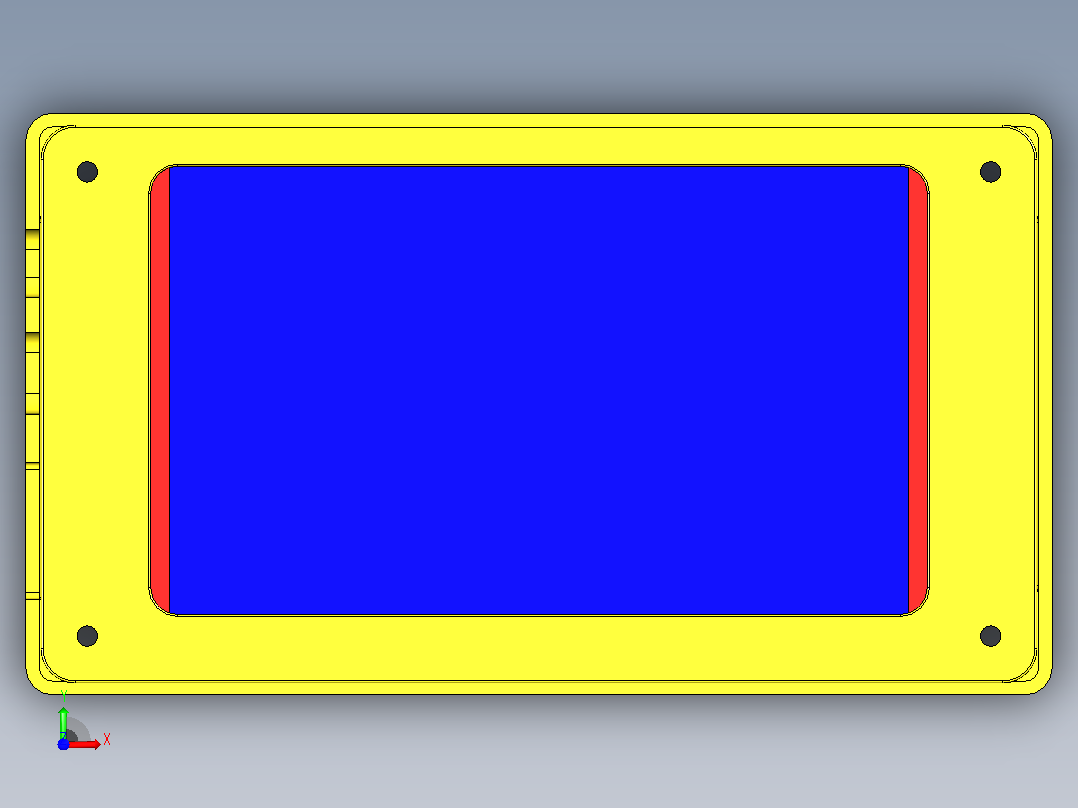MKS LCD IPS50 外壳前视图