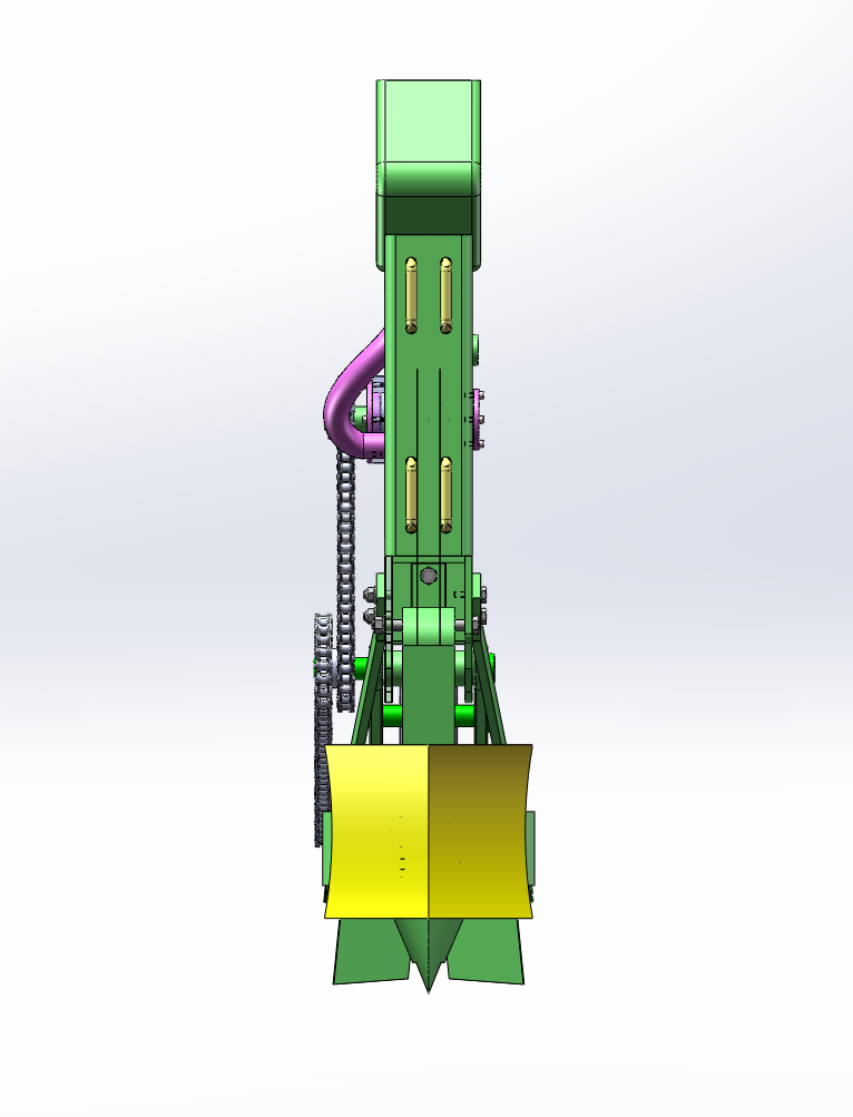 播种单体设计（SW+CAD）