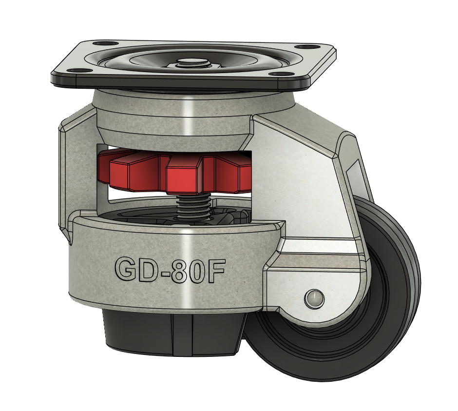 GD-80F(调平脚轮)福马轮