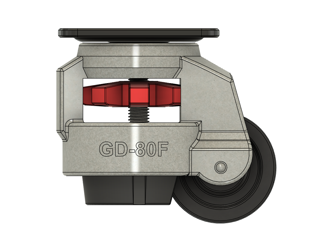 GD-80F(调平脚轮)福马轮