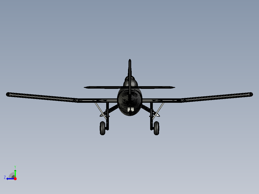 Grumman TBF Avenger飞机右视图