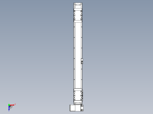 皮带直线轴双滑块型TPA-GCBS-80-P60-L300-LP-M20-N3俯视缩略图