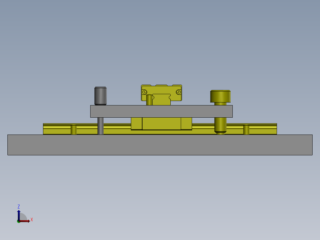 滚轮跳动检查前视图