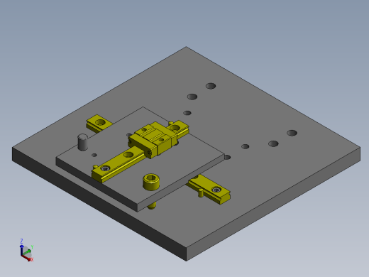滚轮跳动检查正等轴测缩略图