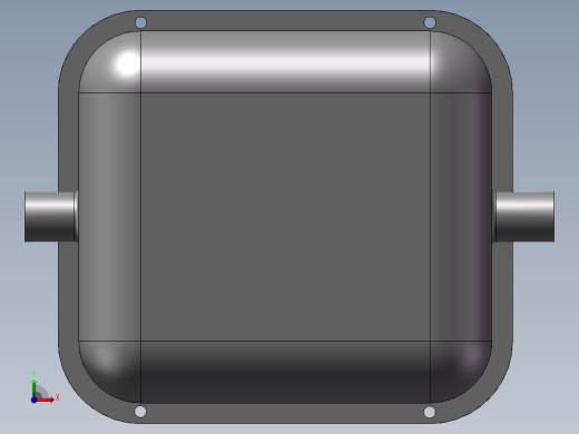 曲轴箱设计(sw+cad+说明书)前视缩略图