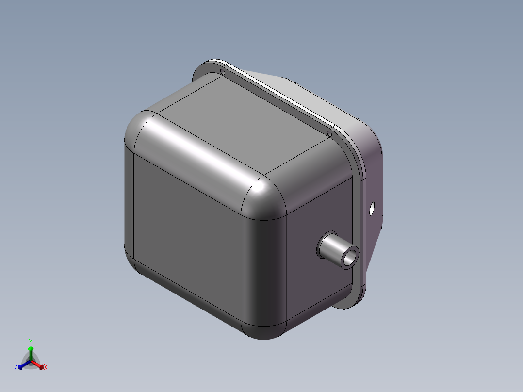 曲轴箱设计(sw+cad+说明书)正等轴测图