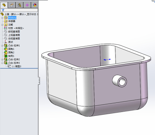 曲轴箱设计(sw+cad+说明书)缩略图