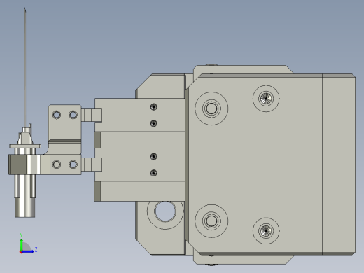 套管扩张钳左视缩略图