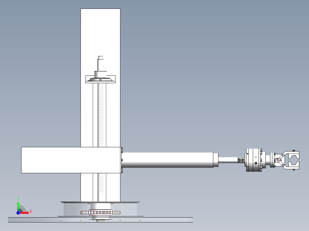 液压上料机械手设计