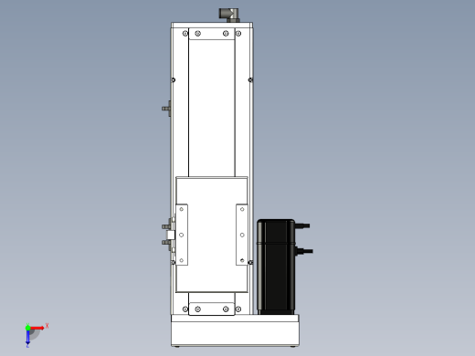 Toyo东佑达直线模组-ECH14-200-BL-400W+煞車俯视缩略图
