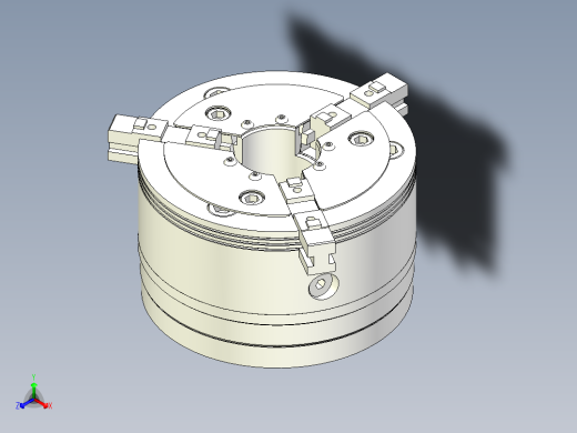 B12_快速装夹卡盘夹盘模型