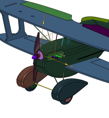 Q版螺旋桨战斗机