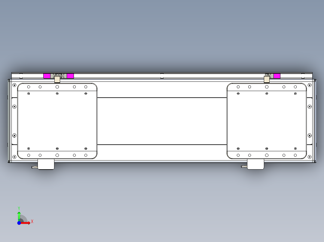 威洛博LC系列3d模型模组2LC22H2Y-S300前视图