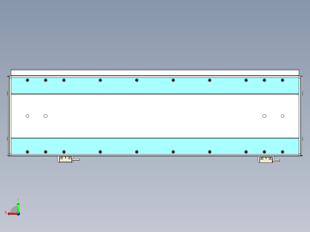 威洛博LC系列3d模型模组2LC22H2Y-S300后视图