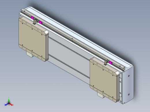 威洛博LC系列3d模型模组2LC22H2Y-S300正等轴测缩略图