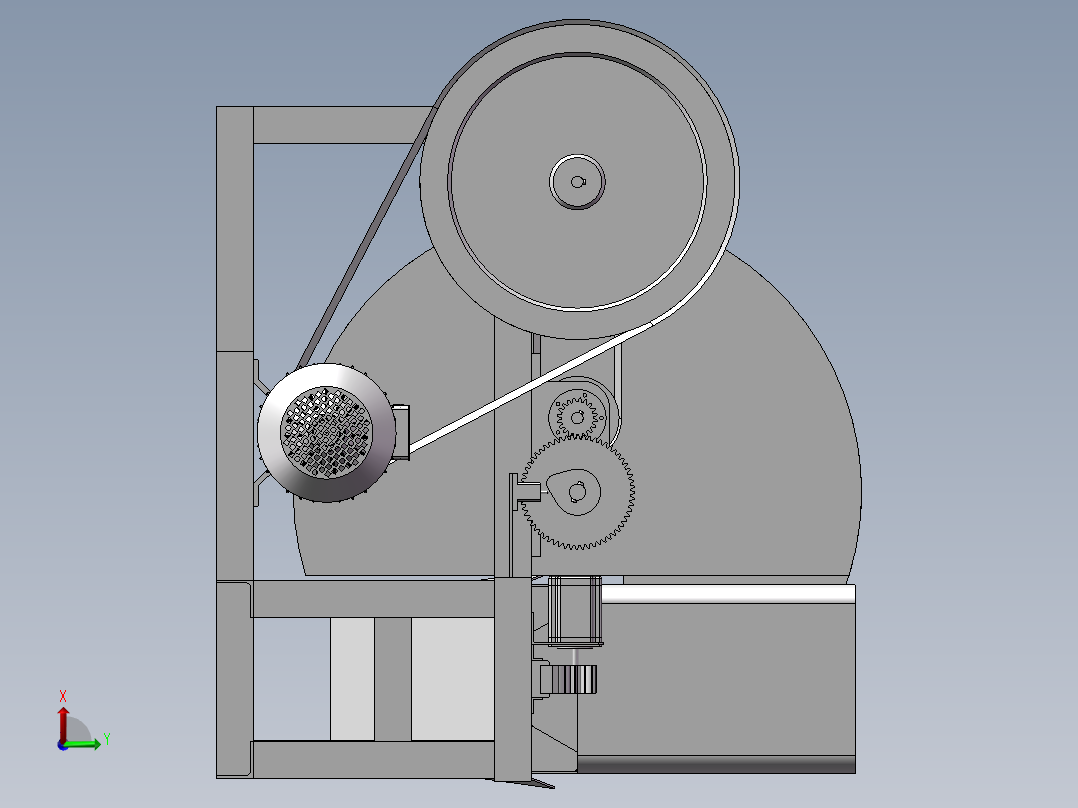 冻肉切片机的设计含三维SW模型==1175493==250