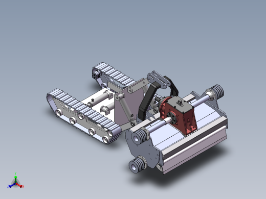 微耕机正等轴测缩略图