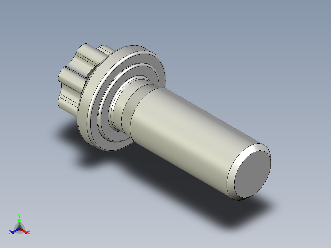 六角螺钉-Hexalobular_screw-M18-50-41-21-32-23.stp主视图