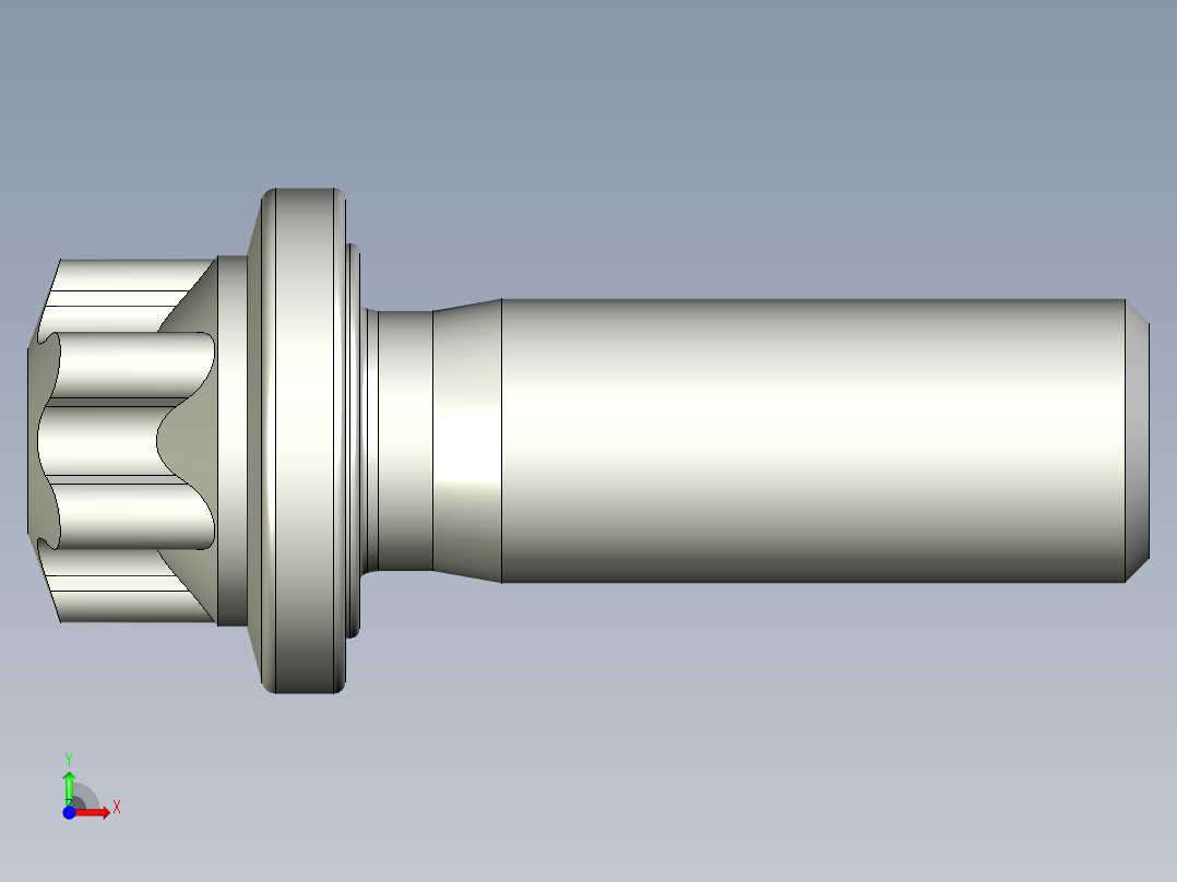 六角螺钉-Hexalobular_screw-M18-50-41-21-32-23.stp前视图