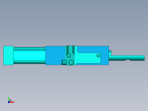 德克斯TUNKERS气缸数模SZKD_63_5_A13_T12_TUENKERS前视缩略图