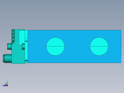 德克斯TUNKERS气缸数模SZKD_63_5_A13_T12_TUENKERS右视缩略图
