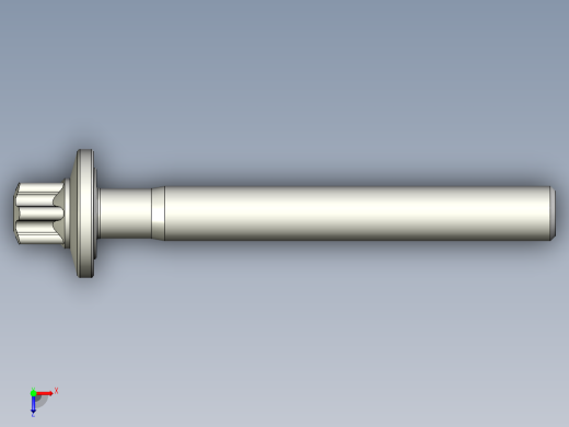 六角螺钉-Hexalobular_screw-M12-100-85-18-28-15.stp俯视缩略图