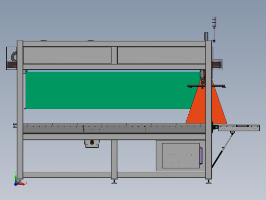 薄板尺寸ccd检测机前视缩略图
