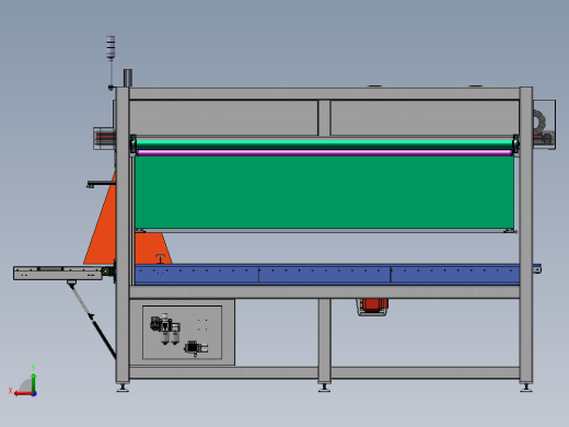 薄板尺寸ccd检测机后视缩略图
