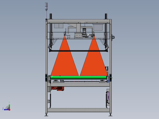 薄板尺寸ccd检测机右视缩略图