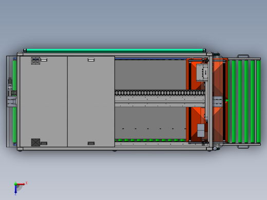 薄板尺寸ccd检测机俯视缩略图