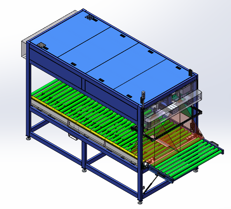 薄板尺寸ccd检测机