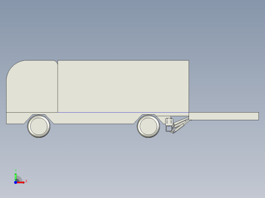 1G059--汽车升降尾板的结构设计UG三维+答辩PPT前视缩略图