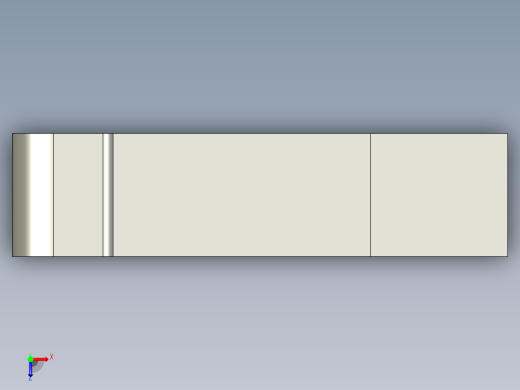 1G059--汽车升降尾板的结构设计UG三维+答辩PPT俯视缩略图