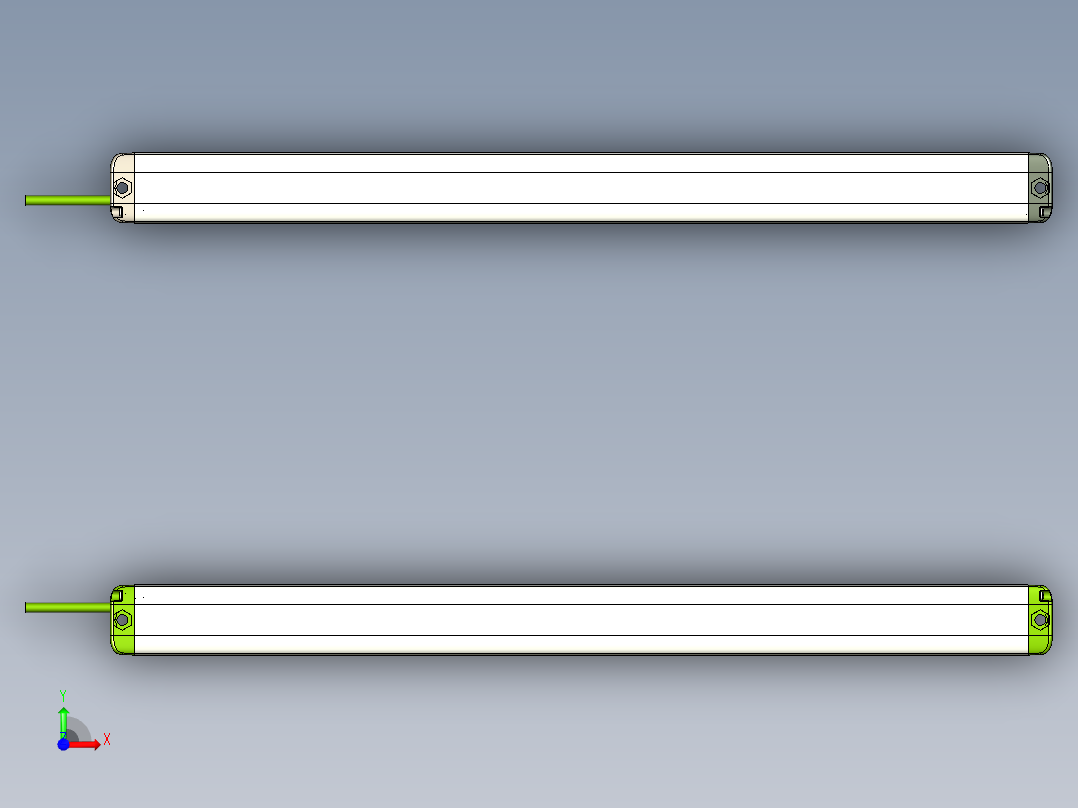 安全_区域传感器H2TLS1820_3D前视图