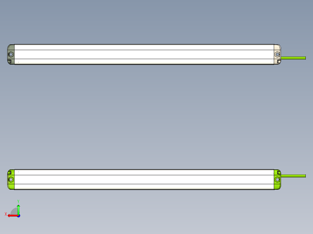 安全_区域传感器H2TLS1820_3D后视图