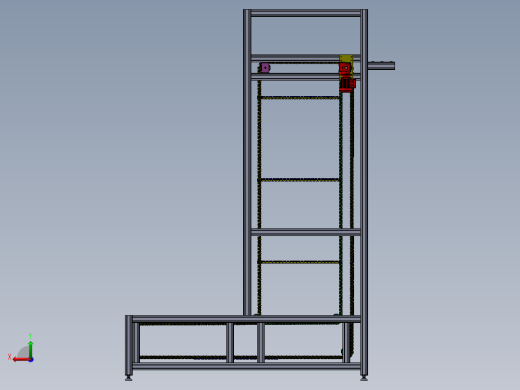 连续提升机后视缩略图