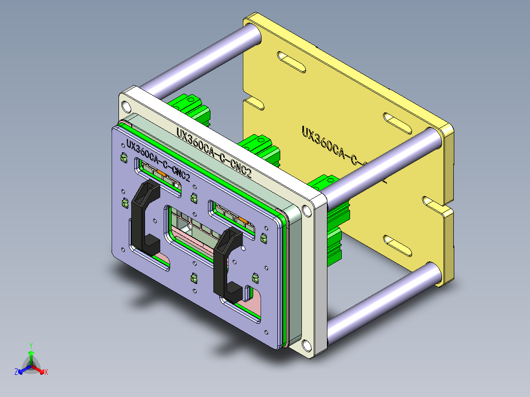 UX360CA-C-CNC2-0823正等轴测图
