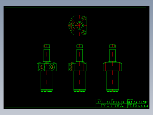 KOSMEKTLA0601-2JR-Q多系列多零件图纸模型