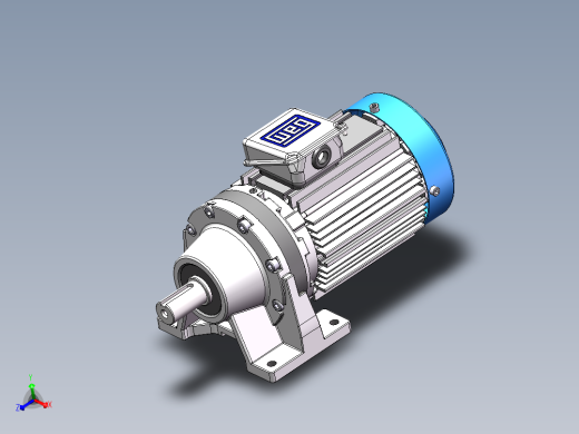 电机 带摆线针减速机
