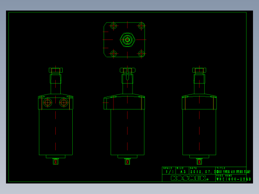 KOSMEKWHE1600-2SRD多系列多零件图纸模型多系列多零件图纸模型